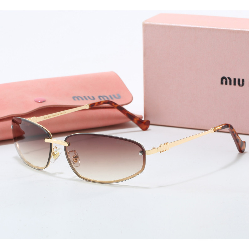 Kính râm nữ Miuiu Ống kính màu mm446 dt1