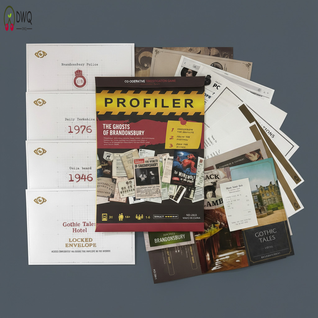 Profiler Brandonsbury Escape Room Board Game Tìm kiếm và giải quyết bí ẩn cho bữa tiệc gia đình