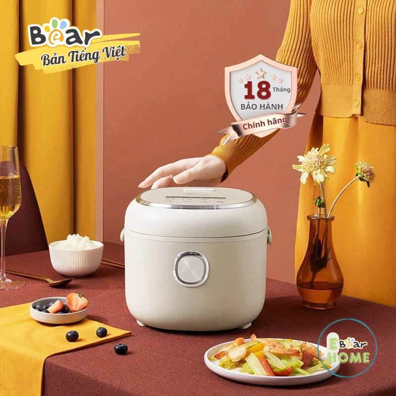 Nồi cơm điện Bear SB-NC30A 5 ớp cơm ngon dung tích 3L - Ebearhome