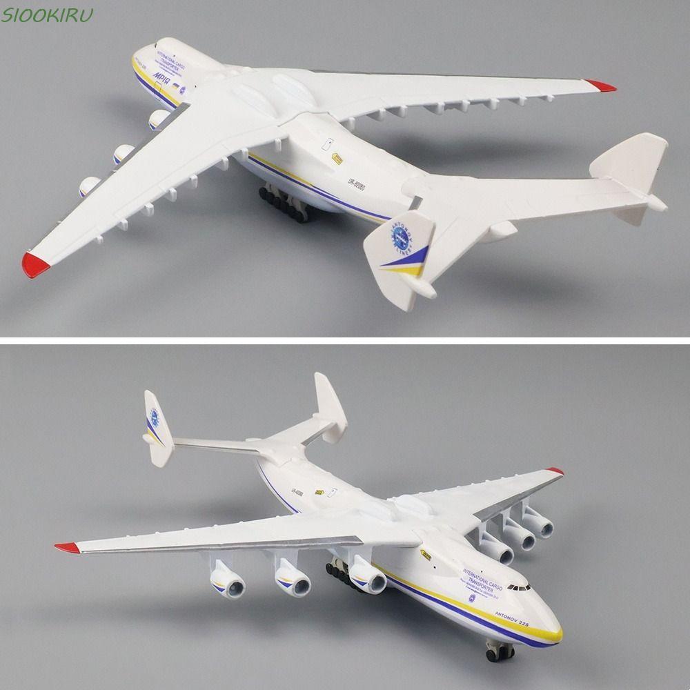 Máy bay mô hình SIOOKIRU AN225, Hợp kim kim kim loại Diecast Antonov an-225, Trang trí 20CM 1 / 400 