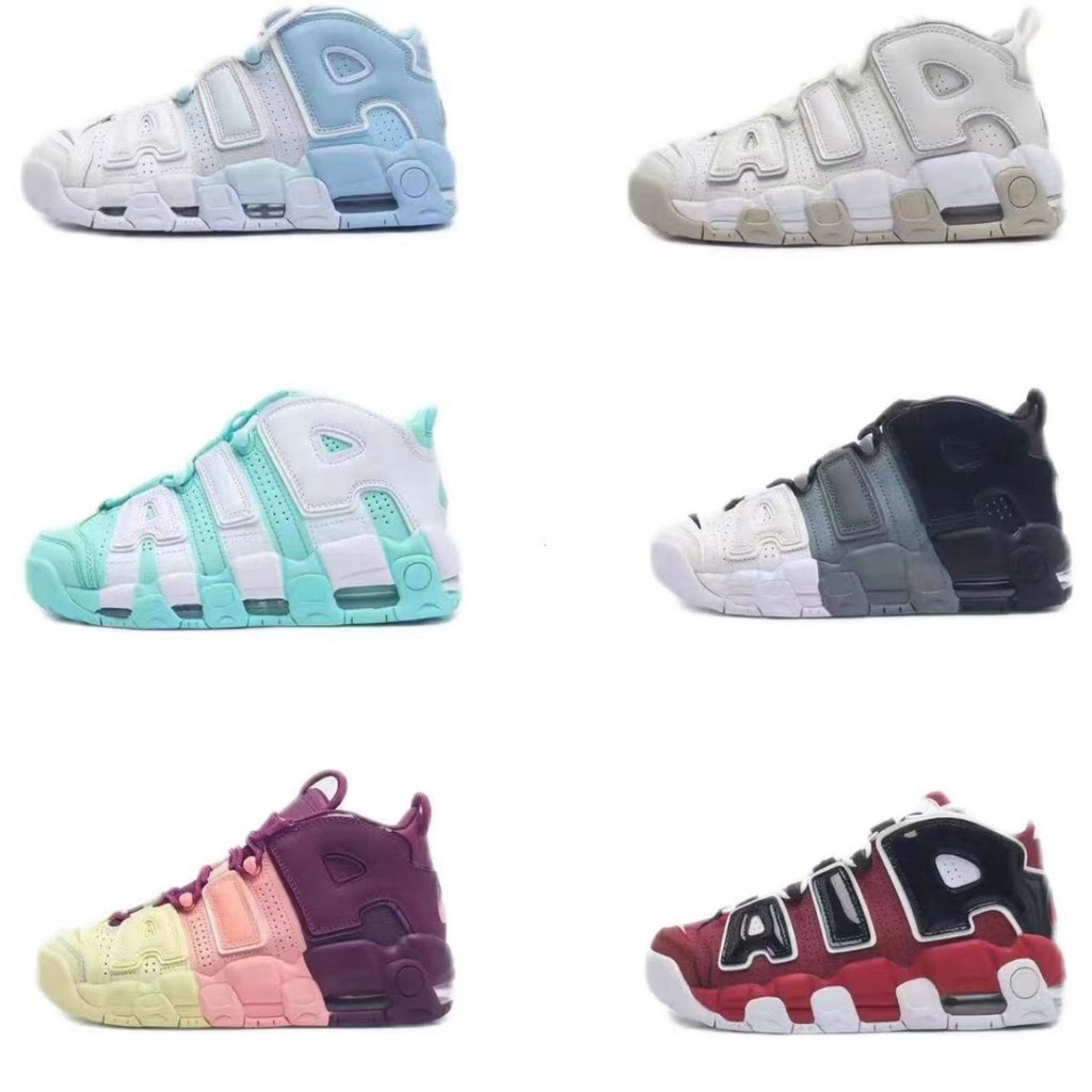 Lớn Pippen Air Panda North Carolina Blue Bull Chạy Bộ Đệm Không Khí Nền Tảng Thể Thao Nam Nữ Giày Bó