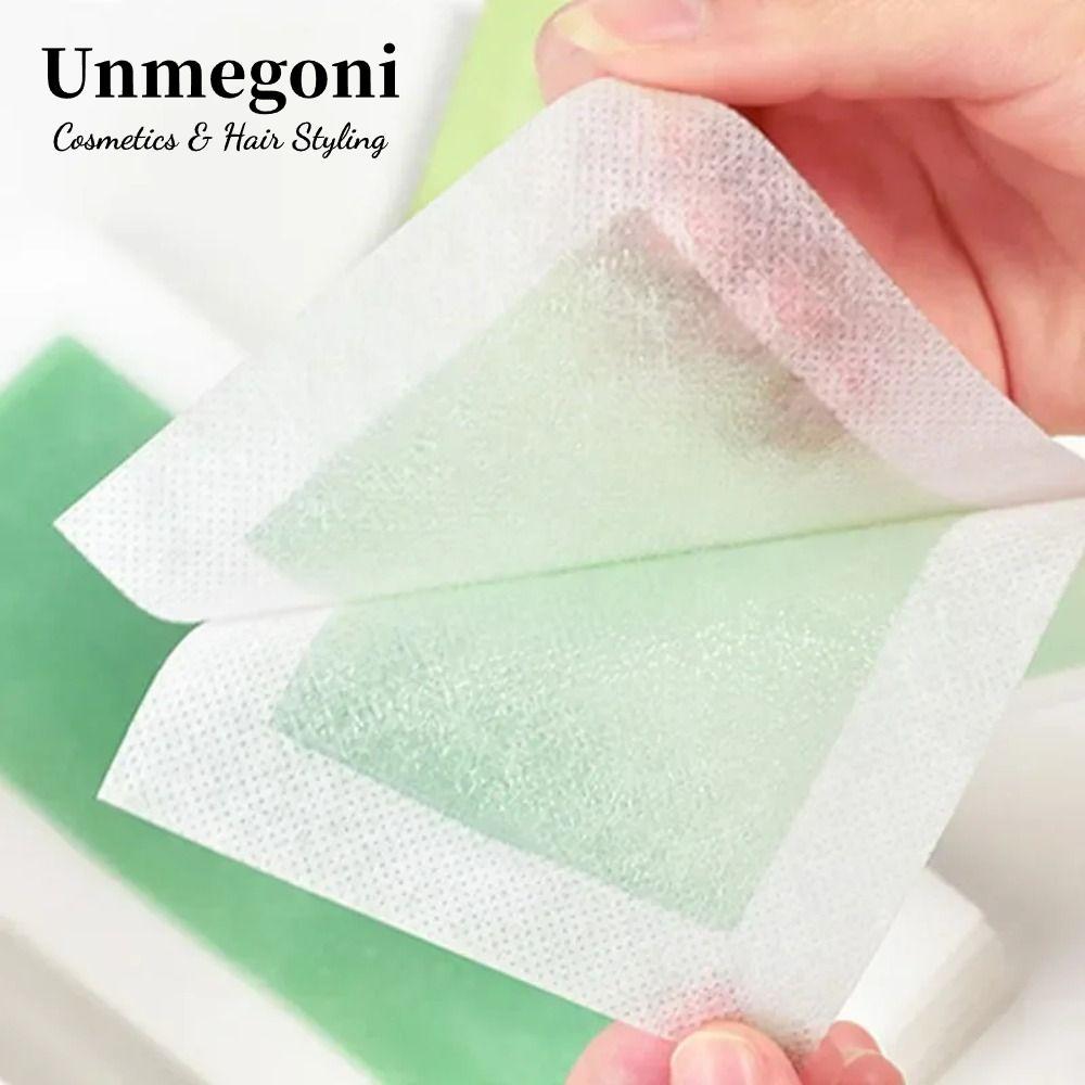 UNMEGONI Hair Removal Wax Strips, cho Leg Body Face Double Sided Facial Lip Wax Strips, Hữu ích cho 