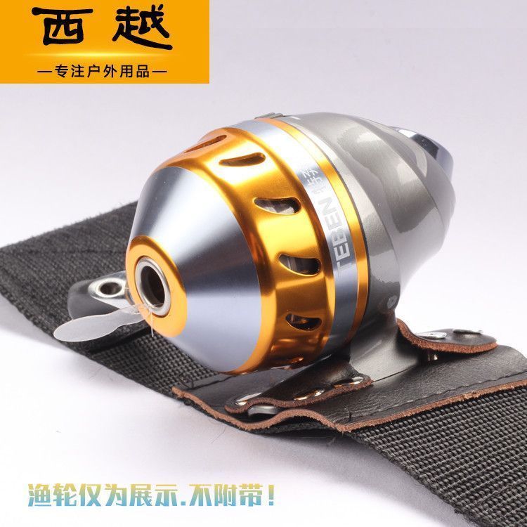 Slingshot Dây Đeo Tay Câu Cá Miếng Dán Bắn Cá Mới F Cổ Tay Bắn Cá Da Dây Đeo Tay Ma Thuật Câu Cá Bộ 