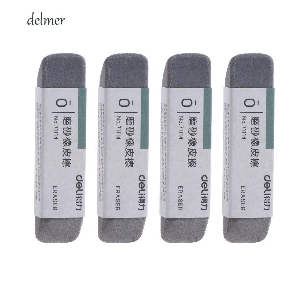 DELMER Matte Eraser School Ballpoint Pen Correction Supplies Văn phòng Gel Pen Frosted Eraser