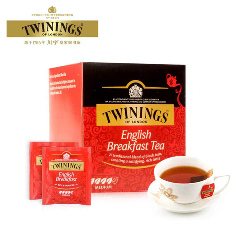 Twinings Anh Twinings Trà Đen Trà Ăn Sáng Tiếng Anh Trà Đen 10 Miếng Nhập Khẩu Túi Trà Đen Trà 3.10