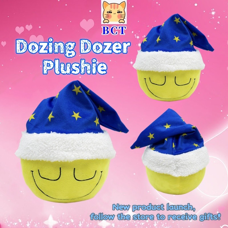 BCT✨Dozing Dozer Plushie Đồ chơi vui nhộn Trò chơi búp bê sang trọng Dozing Dozer Plushie By The Far