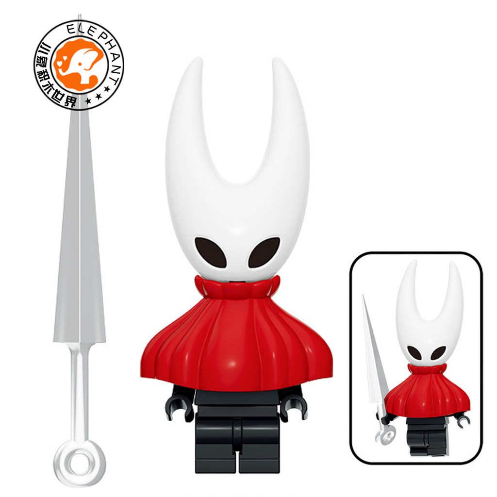 Hollow Knight Minifigure Hollow Knight Game Series Thích hợp cho Lego Khối xây dựng Đồ chơi phản diệ