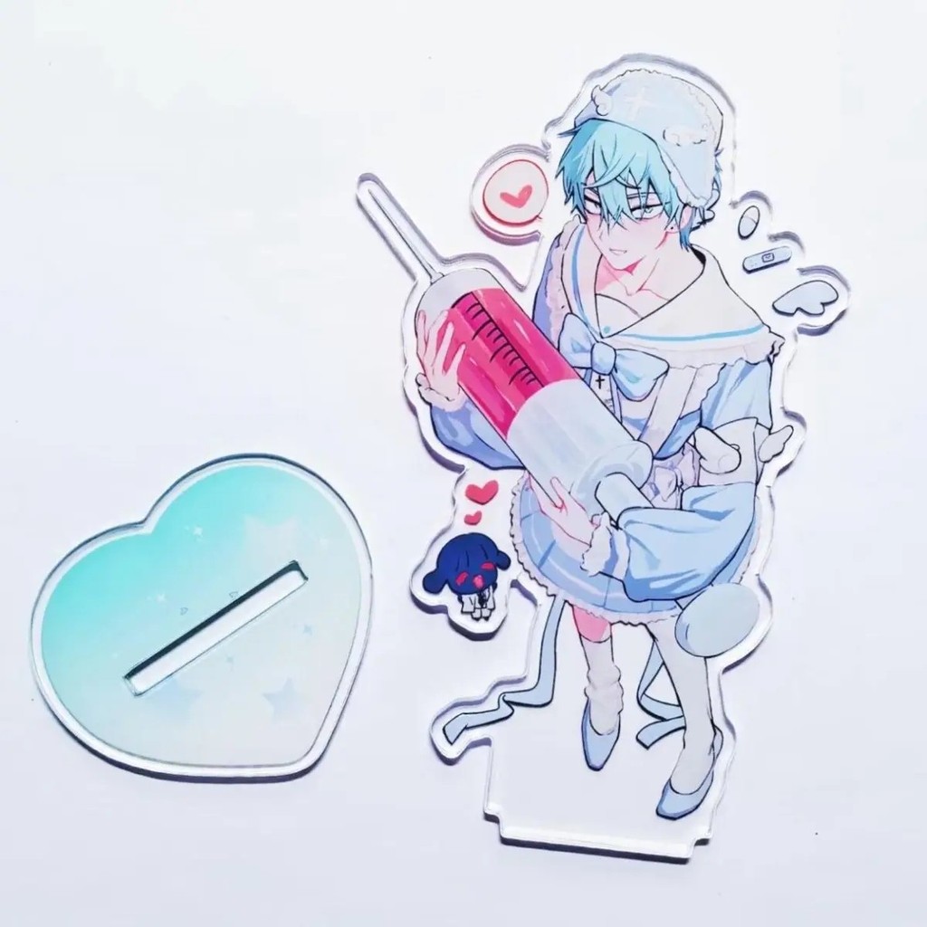 Standee Alien Stage mô hình Till Nurse Acrylic mica trang trí bàn học ALNST nhân vật Ivan phụ kiện A