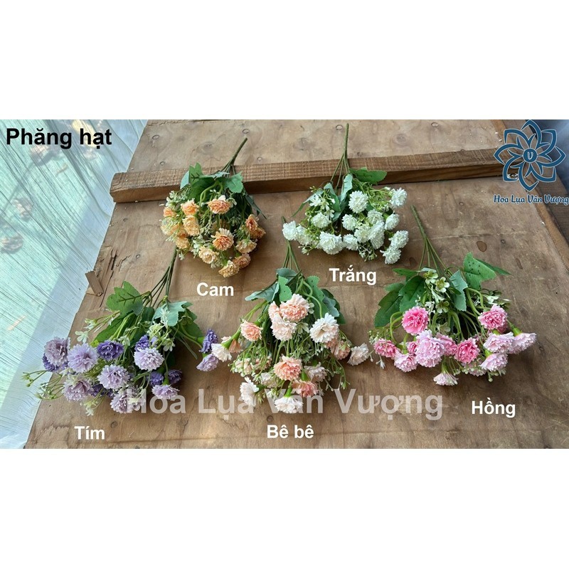 Hoa Giả, Hoa Phăng Hạt Cắm Bình Trang Trí