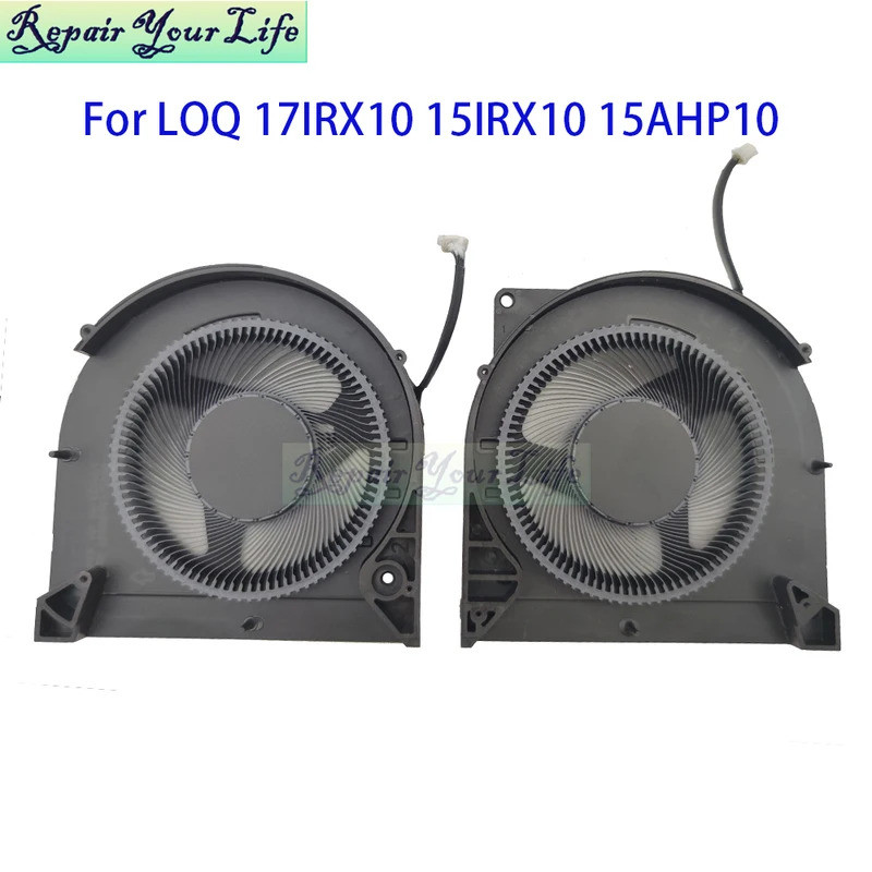 Laptop CPU GPU Quạt Làm Mát Cho Lenovo LOQ 15IRX10 15AHP10 17IRX10 83JE 83JG 83JH F224222 F2425 DFSC