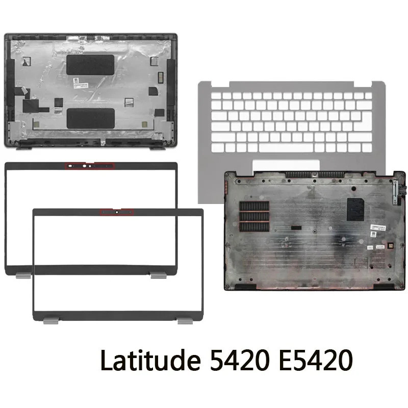 Dành Cho Latitude 5420 E5420 Thay Thế Nắp LCD Ốp điện thoại Trước Viền Lòng Bàn Tay Đáy 0DW98X 063DT