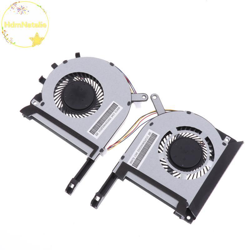 HdmNatalie Laptop CPU GPU Quạt Làm Mát Cho Asus TUF Gaming TUF Gaming FX506 FX95D FX505GM FX86 FX505