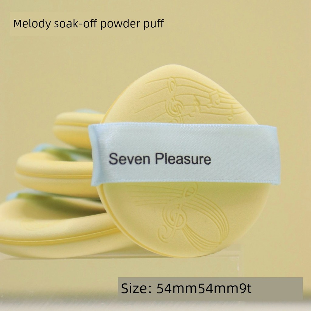 Seven Pleasure Seven Pleasure Note Ngâm trong nước Puff đệm hai mặt cỡ lớn