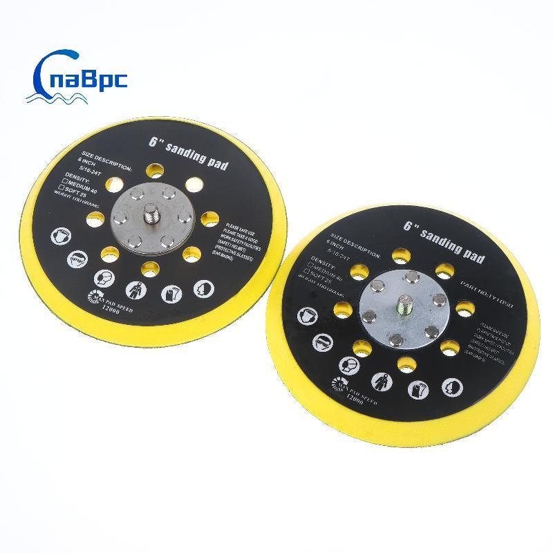 < CnaBpc > Tấm lót chà nhám 6 Inch 17 lỗ cho Makita BO6030 BO6040 cho Festool RO1 ES150 ET2 ES / ETS