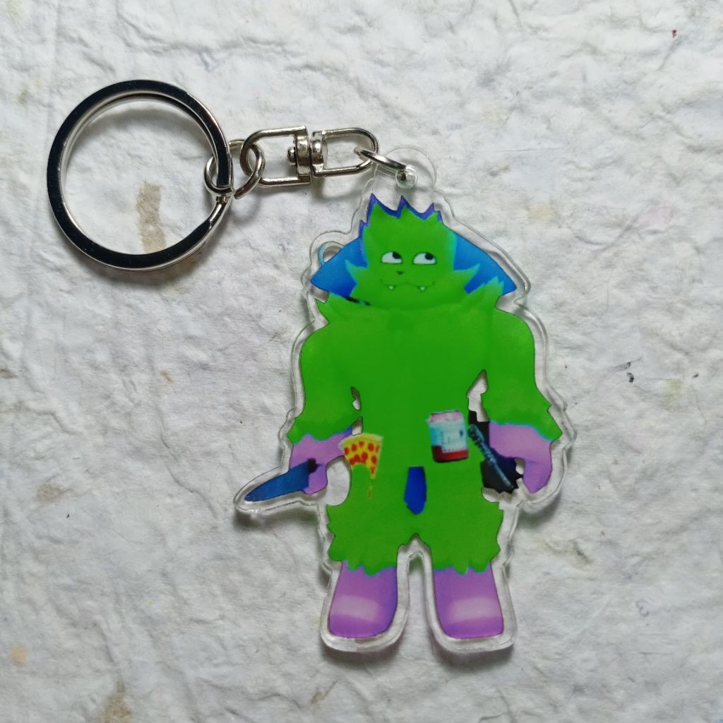 ganci KEVIN Forsaken Keychain gantungan kunci Forsaken Kevin