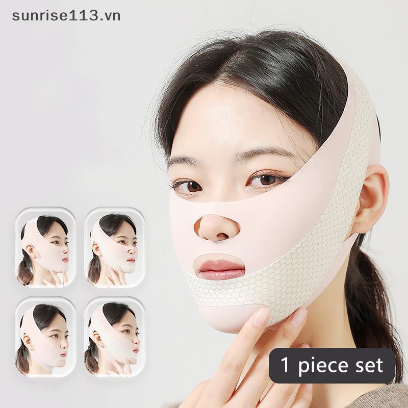 SR Beauty Face-Lift With Sleep Face V Shaper Facial Slimming Bandage Relaxing Shape Lift Giảm Double
