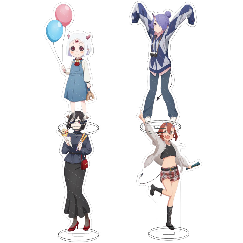 "Tis Time for "Torture," Princess" 15cm Acrylic Stand Trio - Hime-sama, Ex, Zetsumei Hime | Desk Dis