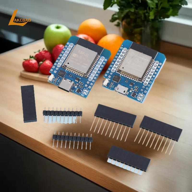 [LAKEBAO] Bảng phát triển mô-đun ESP32 D1 MINI ESP32 WiFi + ESP-32 CH9102 Chip nối tiếp Bảng phát tr