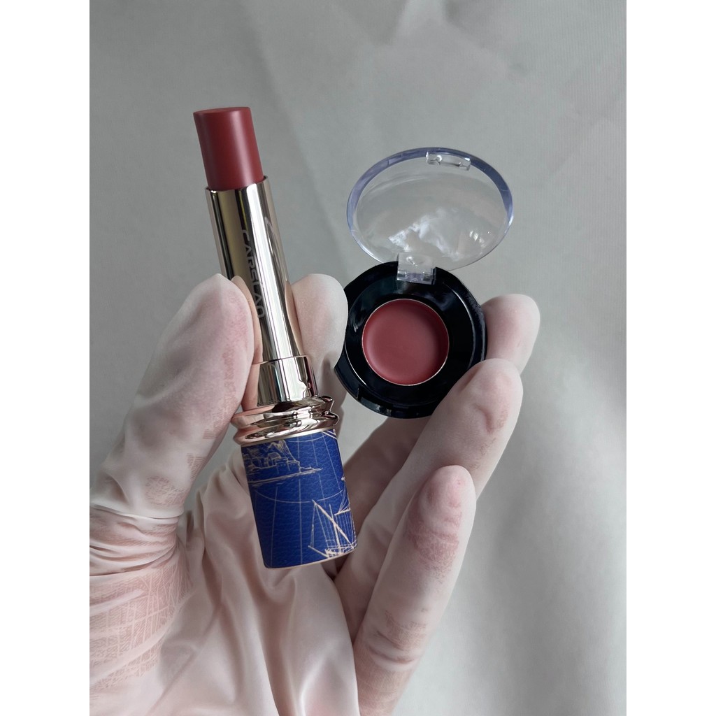 Caslan Son Môi Mist Kiss Son Môi Mẫu M584 Màu Guava / M594 / M587 / Gói mini Mẫu Kiểm Tra Màu