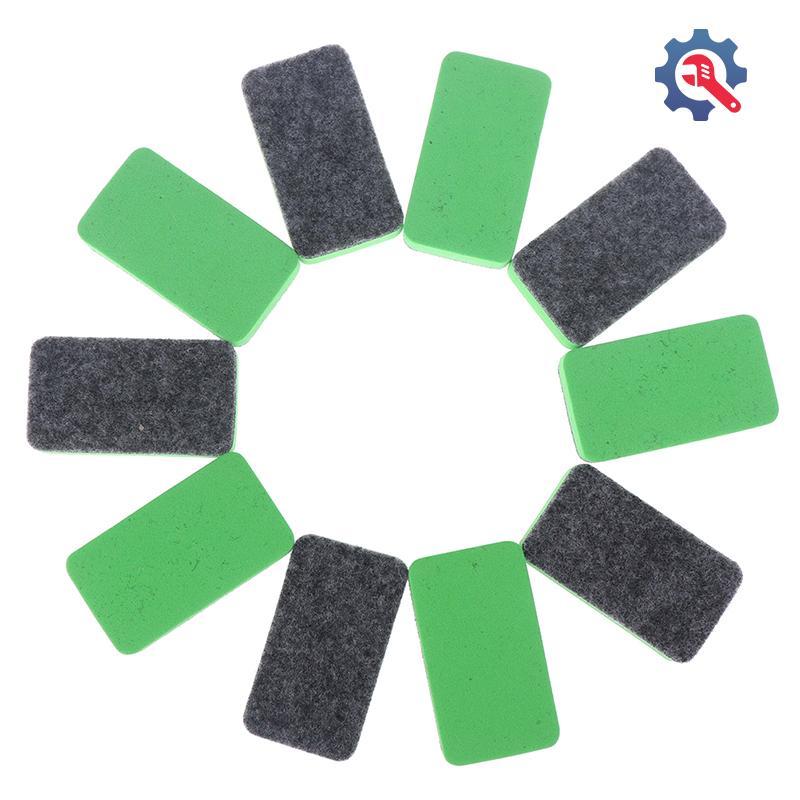 [GEX] 10x Mini Whiteboard Dry Eraser Eraser Pen Board Kid Marker School Office Home [TH]