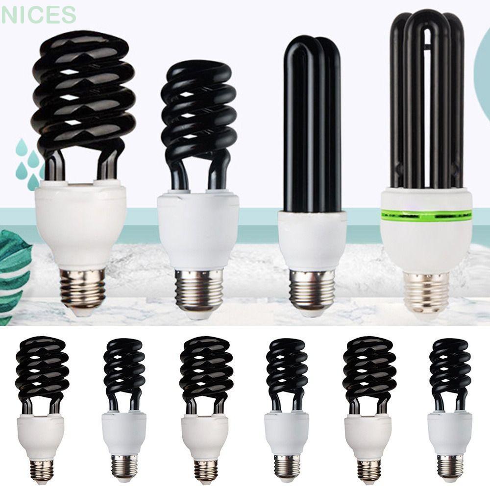 NICES UV Black Light, AC 220V 13-40W Đèn LED xoắn ốc, E27 Tia cực tím UV Light Violet Lamp nhân giốn
