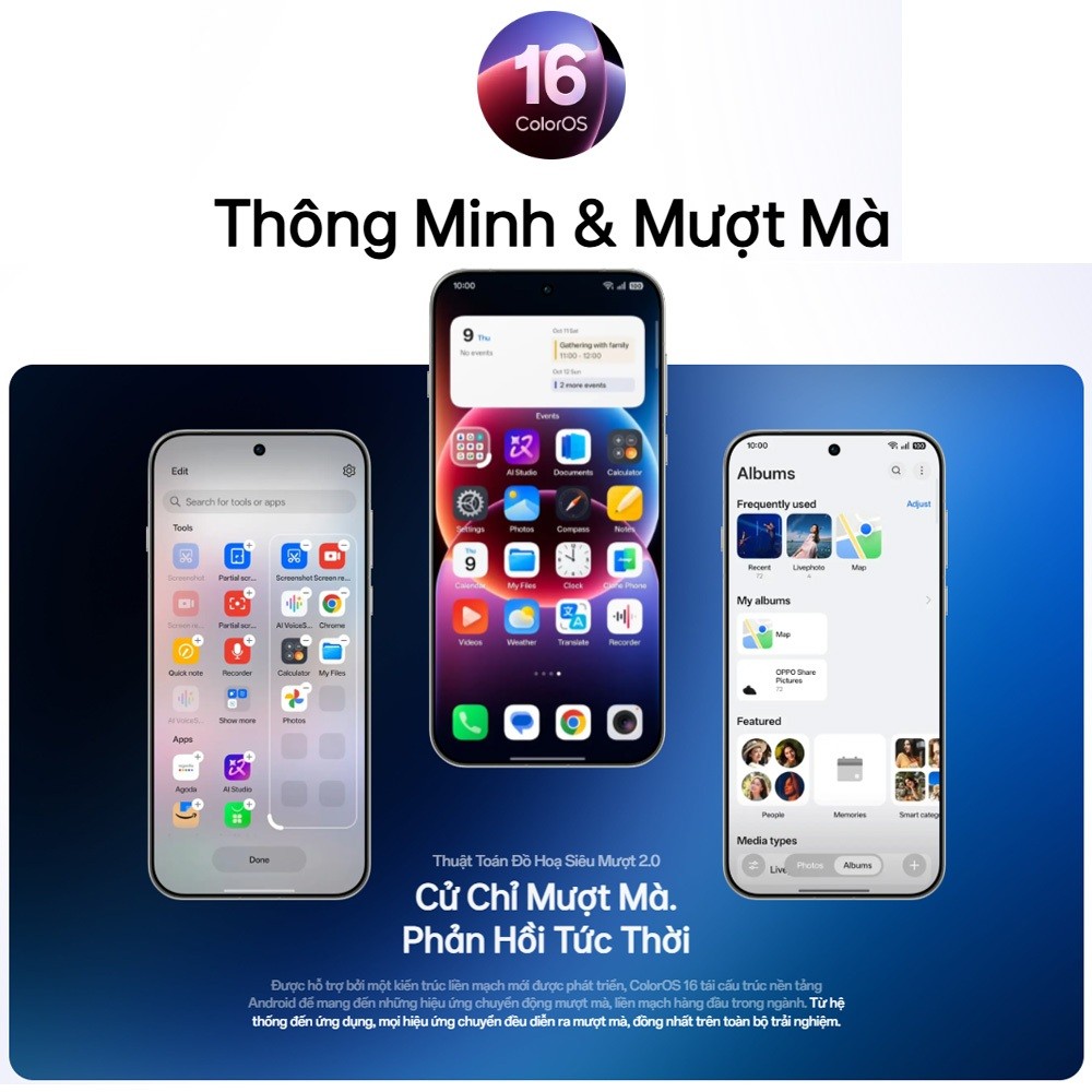 Điện thoại OPPO Find X9 Pro 16GB + 512GB | Màn Hình AMOLED 6.78" Sắc Nét | Camera Tele Hasselblad 200MP | Pin 7.500mAh | BigBuy360 - bigbuy360.vn
