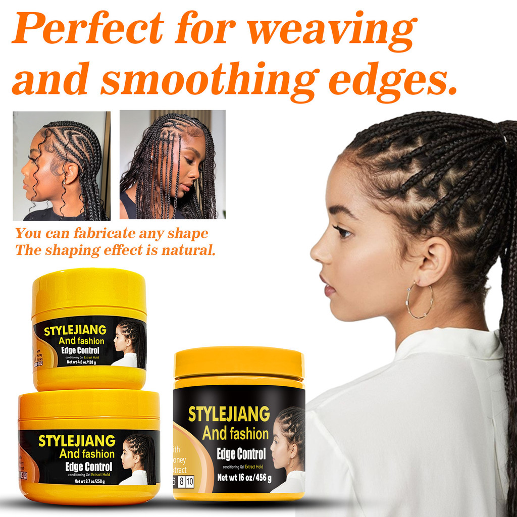 Sản phẩm tạo kiểu tóc Dirty Braid Shine and Jam Gel kiểm soát cạnh gel [HJS]