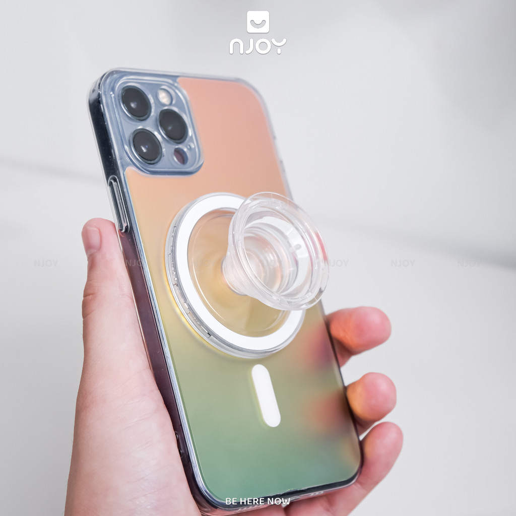Giá Đỡ Điện Thoại iRing Nam Châm Từ Tính Trong Suốt Nhỏ Gọn Cho Điện Thoại iPhone Samsung Njoyshop