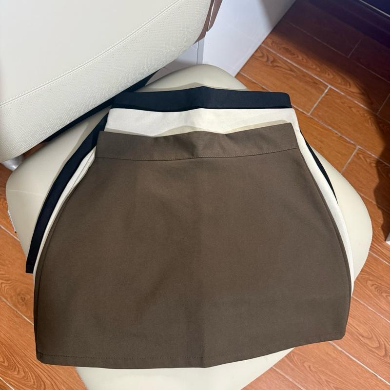 [CV M266 ] Chân váy chữ A vải Kaki Nhật - Có quần bảo hộ bo chun Mùa Hè | BigBuy360 - bigbuy360.vn