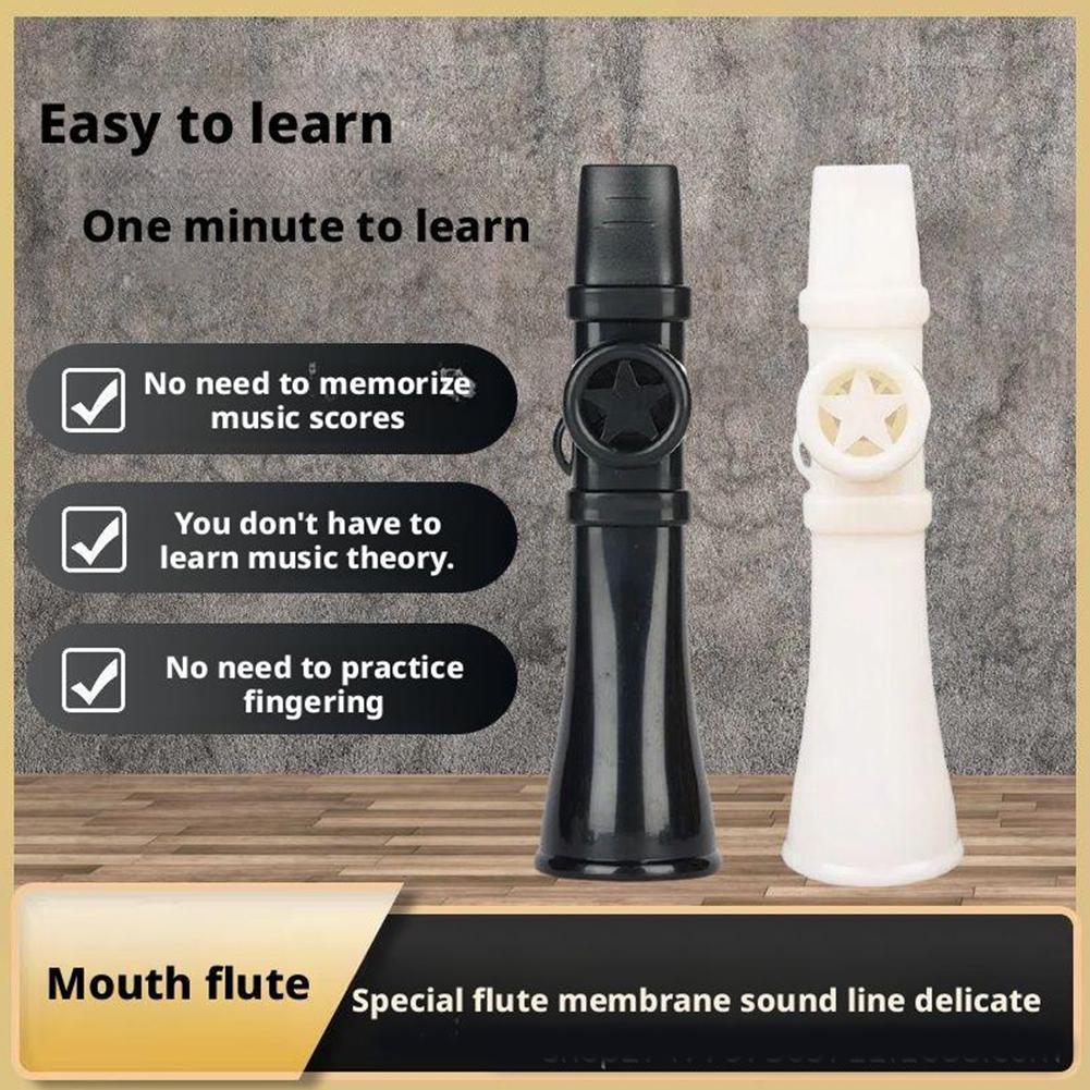 Nhạc cụ Kazoo Pro Kazoo Nhạc cụ Kazoo có thể giặt được Nhạc cụ Kazoo cho người lớn và trẻ em J4w6