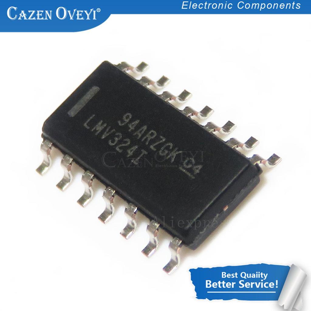 10 Cái / lốc LMV324ID LMV324M LMV324 SOP-14 Mới Chính Hãng Còn Hàng