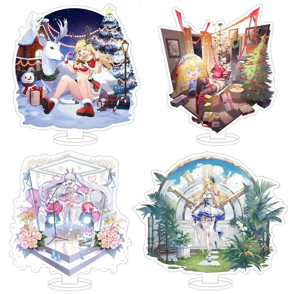 Standee Riichi City model Anime game Mahjong decoration Menia Alice Mahiru Shizuku Kazama Standee Ac