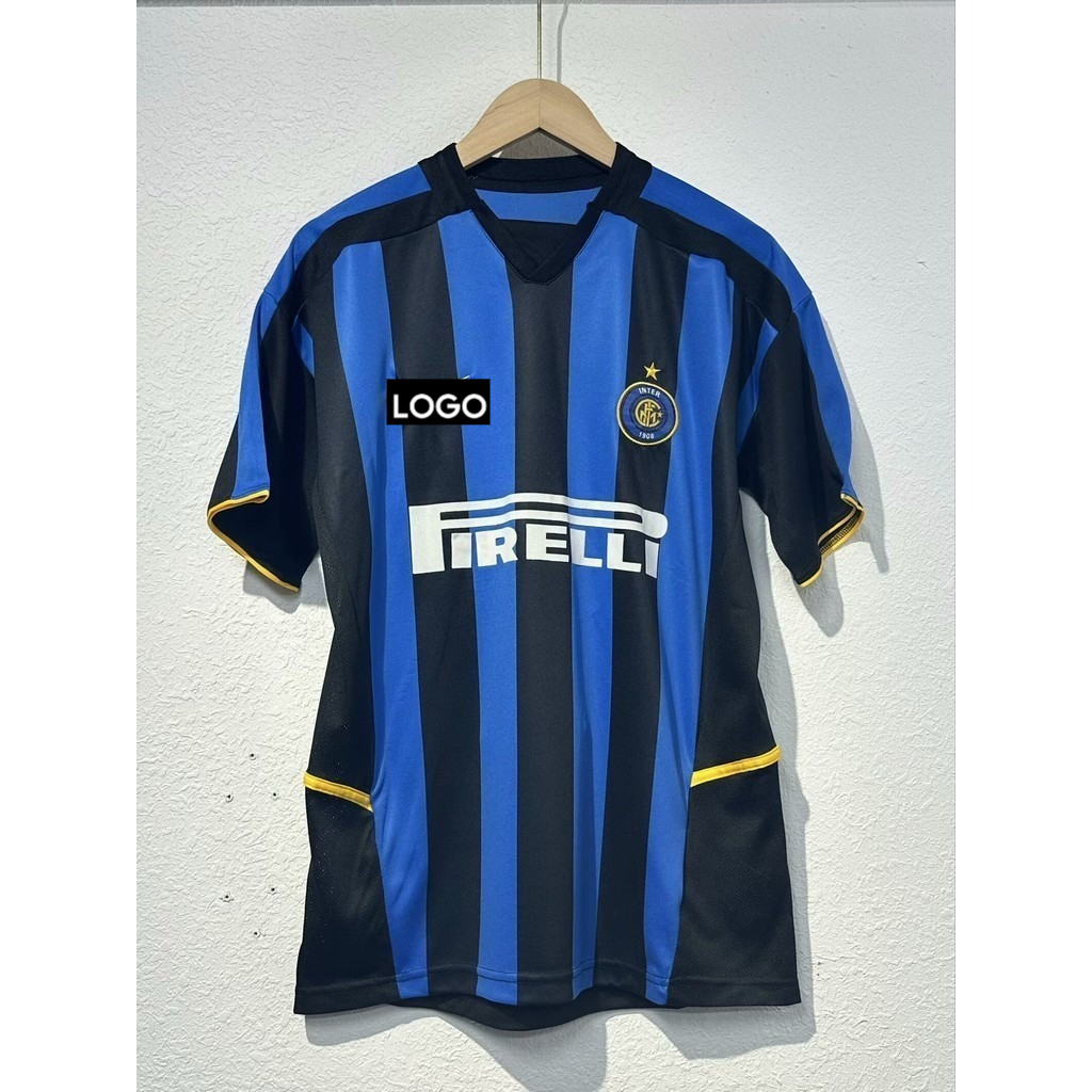 0203 Inter Milan Home Vintage Jersey Tay Ngắn Chất Lượng Cao