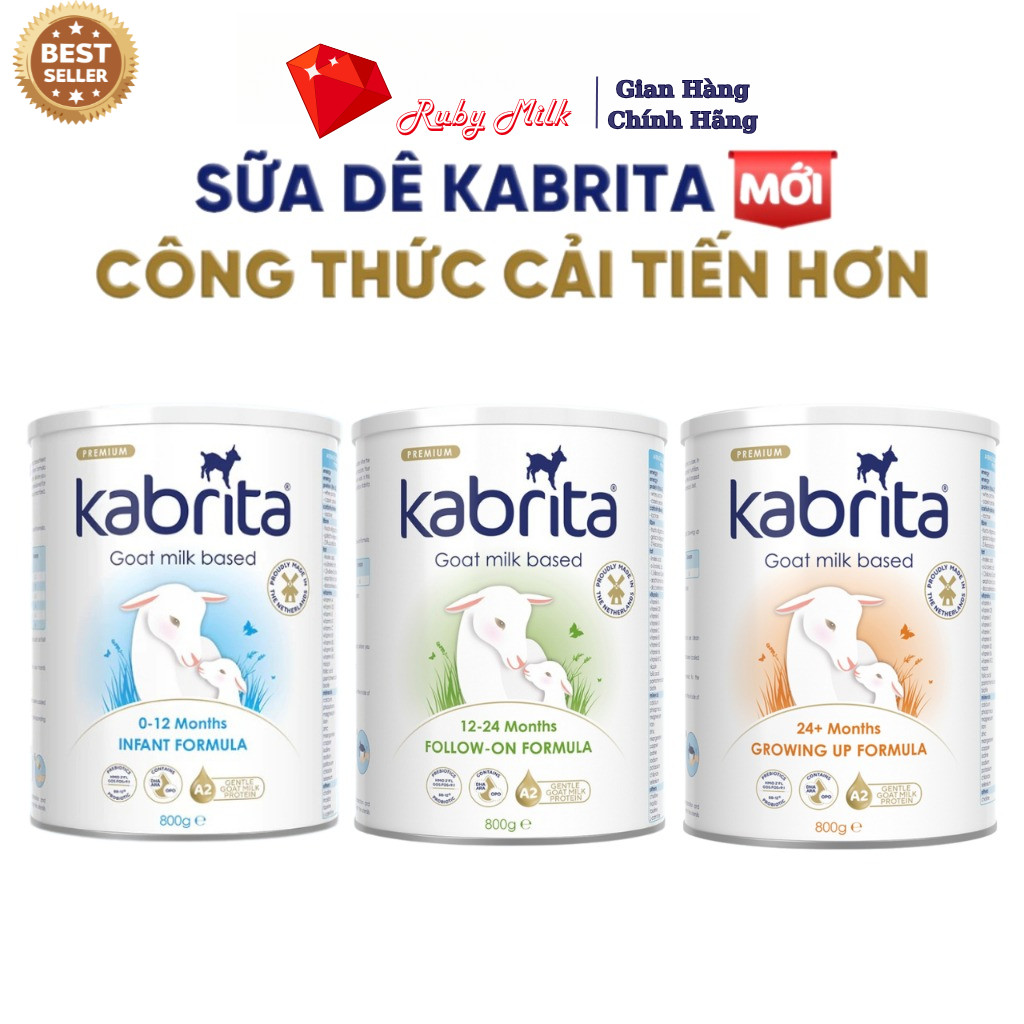 Sữa Dê Kabrita Số 1,2,3 Hà Lan - Sữa Bột Công Thức 800g