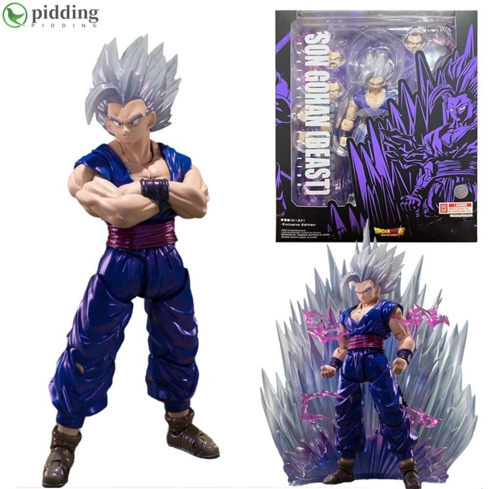 PIDDING Dragon Ball Anime Nhân Vật Hành Động, PVC Multi-Jointed Shapeshift Son Gohan BEAST Hình, Đồ 