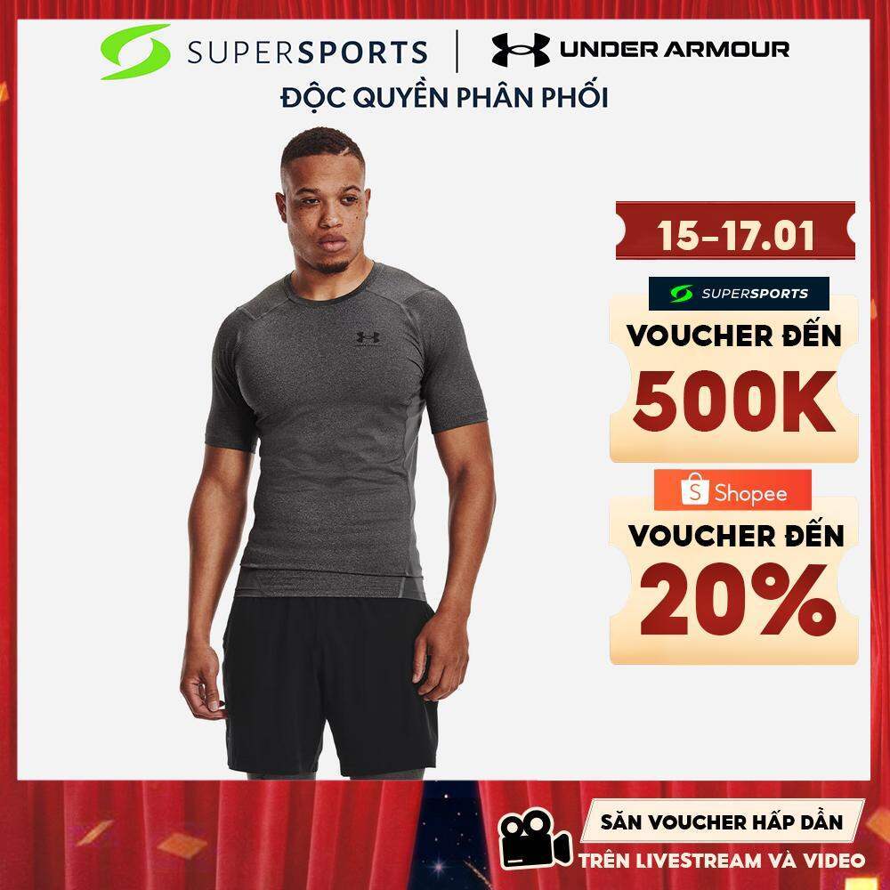 Áo Thun Bó Cơ Nam Under Armour Heatgear Armour Compression - 1361518-090