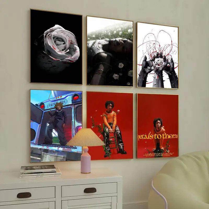 Rapper D-D4vd Poster In Nhà Nghệ Thuật Treo Tường Hiện Đại Phòng Khách Phòng Ngủ Phòng Ăn Thanh Tran