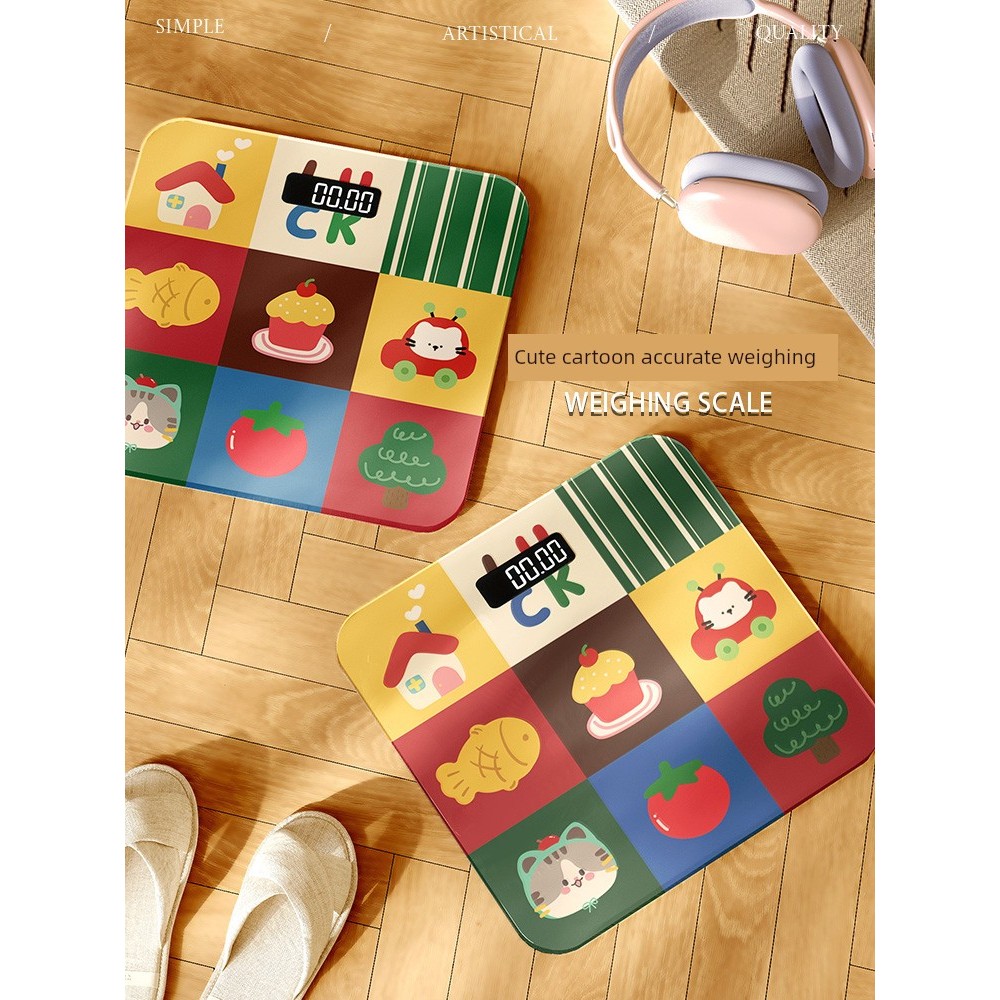 cân điện tử sức khỏe cân điện tử Cân Trọng Lượng Chính Xác Ký Túc Xá Sạc Cân Điện Tử Gia Đình Nhỏ Do