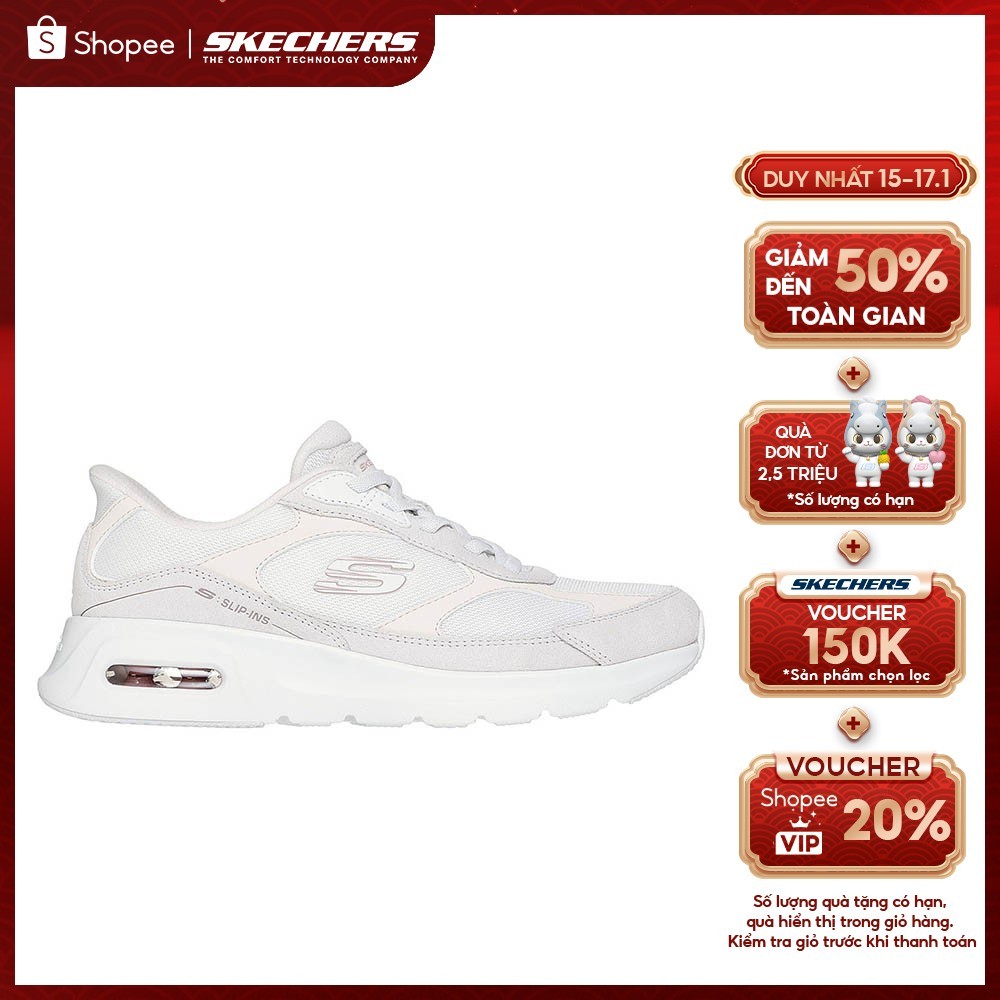 [DUY NHẤT ONLINE] Giày Thể Thao Nữ Skechers Slip-ins Sport Skech-Air Court Retro Wave Thường Ngày - 