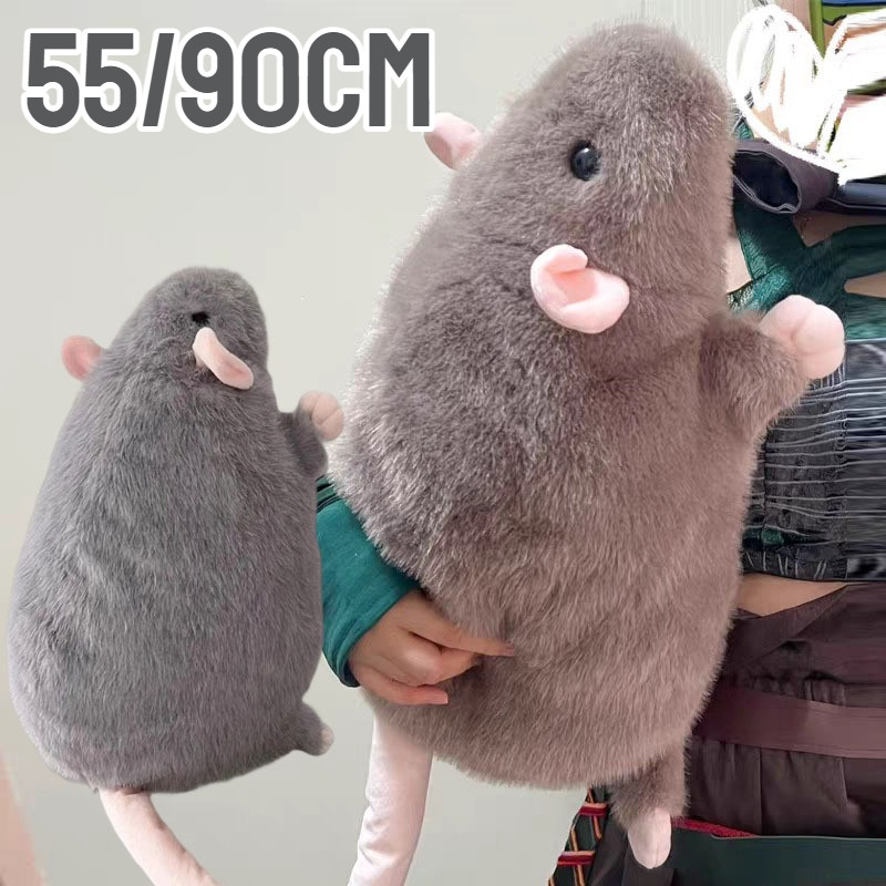 Gấu Bông Chuột Vải Lông Mềm Mại,size 55cm-90cm,Quà Tặng Ngộ Nghĩnh,Quà Sinh Nhật Cho Trẻ Em