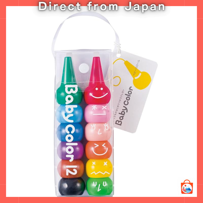 【Direct from Japan】
RANGS Japan Award-Winning Non-Toxic Baby Crayons and PrimoMo Flower Crayons – Sa