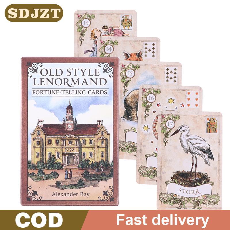 Null Old Style Lenormand Oracle Card Party Prophecy Bói toán Board Game null