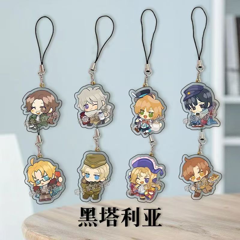 axis powers hetalia phone keychain charm Anime Cute Cartoon Acrylic Keychain