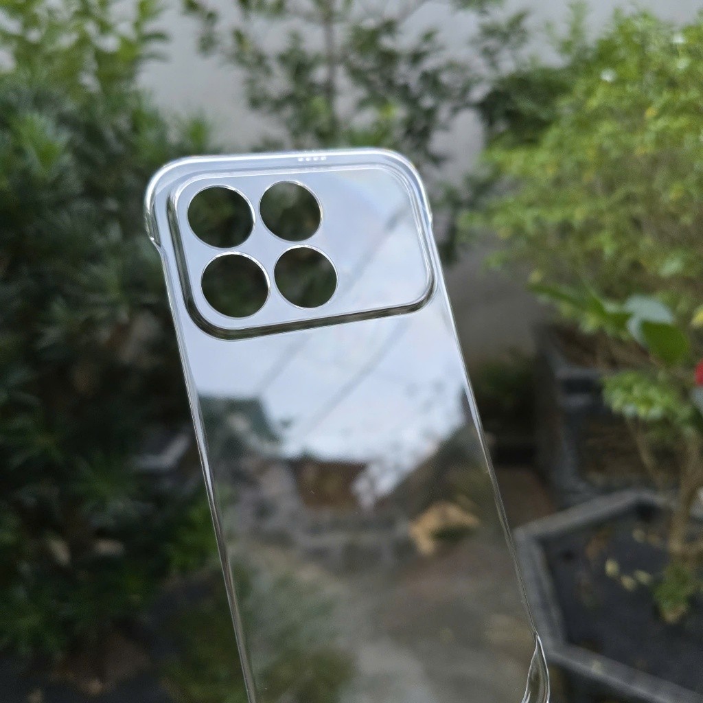 Ốp Lưng CỨNG KHÔNG VIỀN Redmi K90/ K90 Pro Max, Redmi K80 Ultra/ K80/ K80 Pro Nhựa PC Trong Suốt, Bả