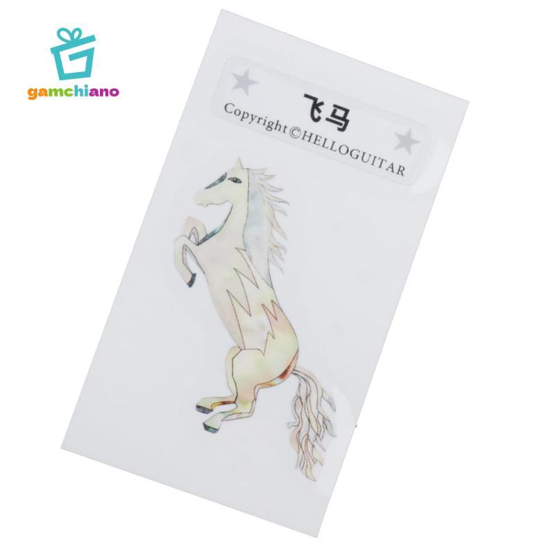 Headstock Inlay Sticker Decal Điện Guitar Đầu Ngựa Miếng Dán Phụ Kiện