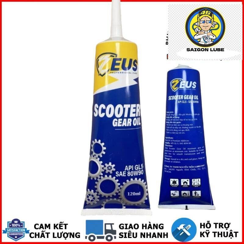 Nhớt hộp số - nhớt láp ZEUS Scooter Gear Oil 80W90 120ML