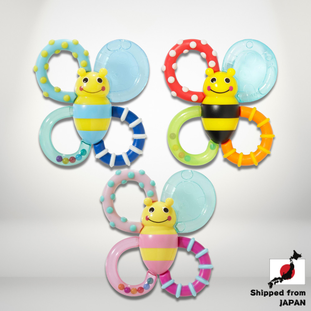 SASSY Textured Teething Rattle for Babies