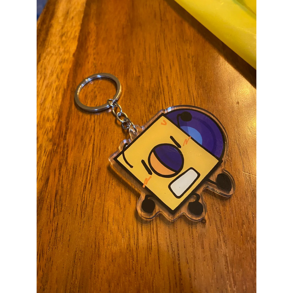 Record Burner Object Show Sacristuff Sacriverse Acrylic Keychain Kawaii cartoon game Character penda