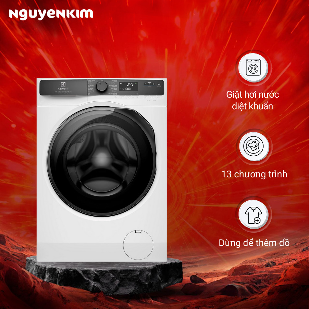 Máy giặt cửa trước Electrolux Inverter 9 kg EWF9023P5WC