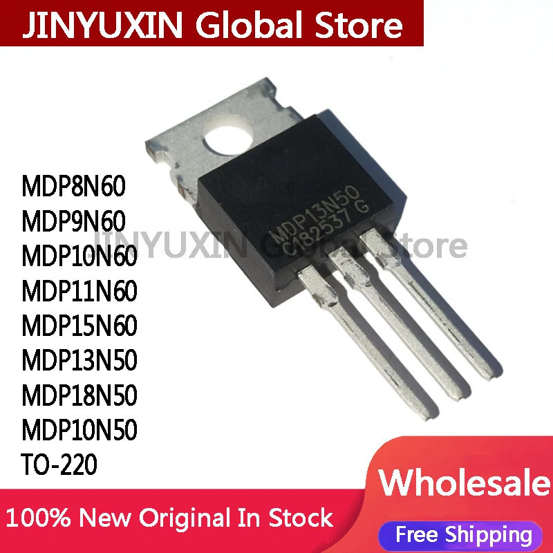 5 Cái MDP8N60 MDP9N60 MDP10N60 MDP11N60 MDP15N60 MDP13N50 MDP18N50 MDP10N50 TO-220 Còn Hàng Bán Buôn